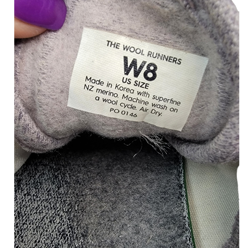 Allbirds Wool Runners Sneakers Grey 8 - Picture 5 of 5